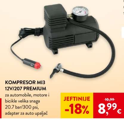 KOMPRESOR MI3 12V/207 PREMIUM