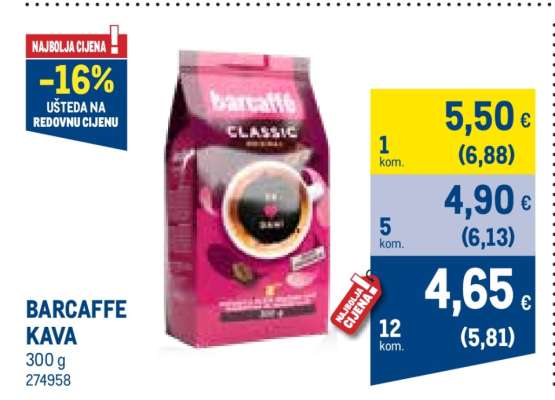 BARCAFFE Kava