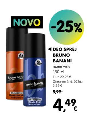 DEO SPREJ BRUNO BANANI