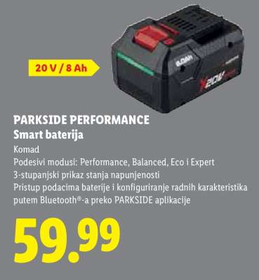 PARKSIDE PERFORMANCE Smart baterija