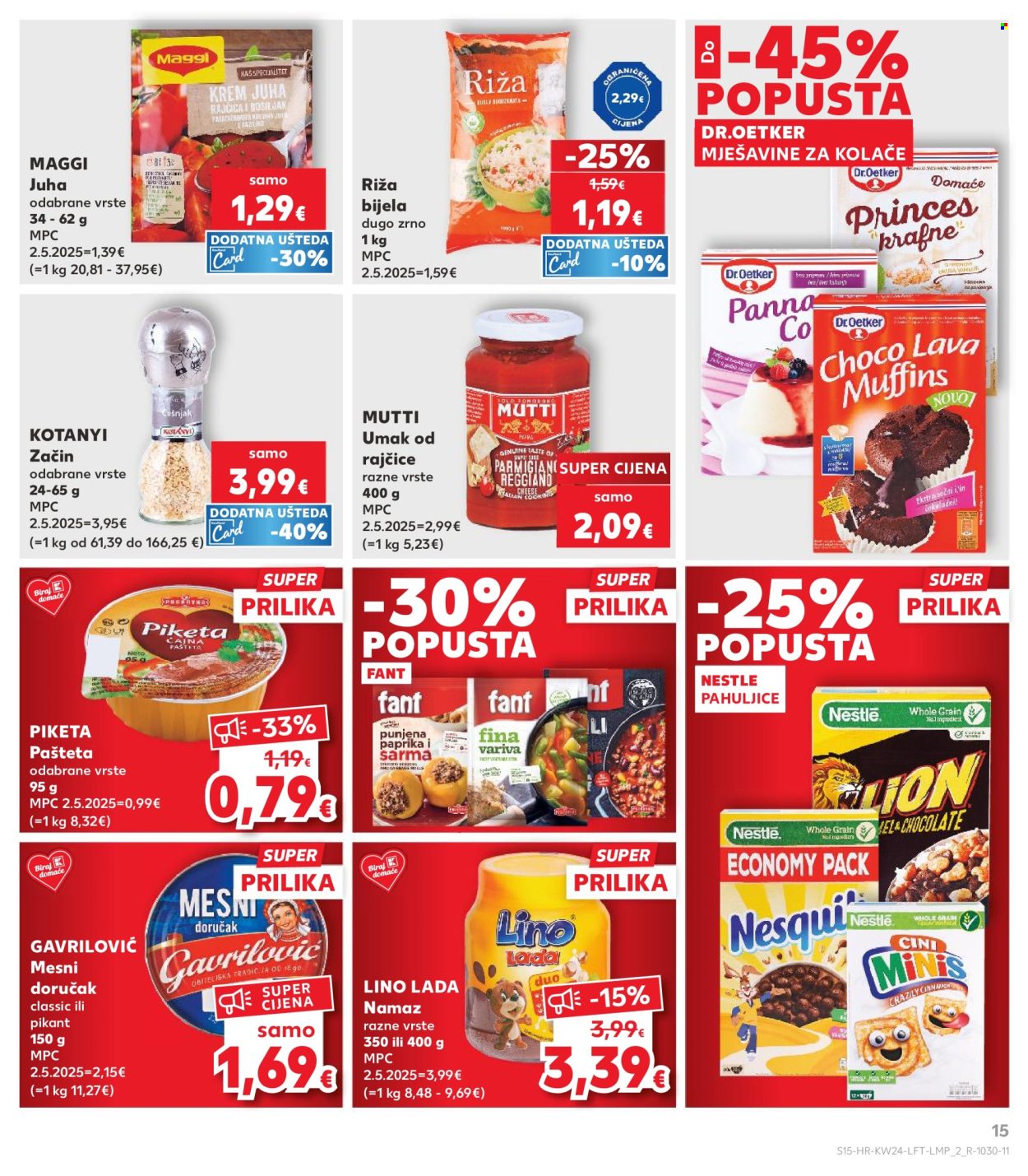 Kaufland katalog - 10.06.2026. - 16.06.2026. Stranica 15