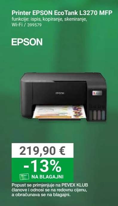Printer EPSON EcoTank L3270 MFP
