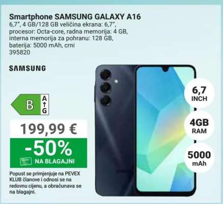 Smartphone Samsung Galaxy A16