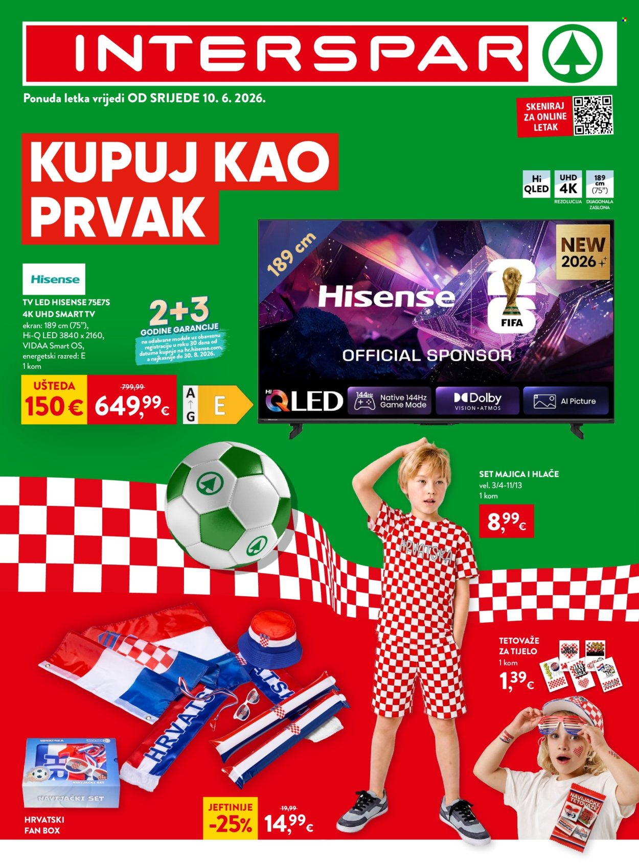 INTERSPAR katalog - 10.06.2026. - 23.06.2026. Stranica 1
