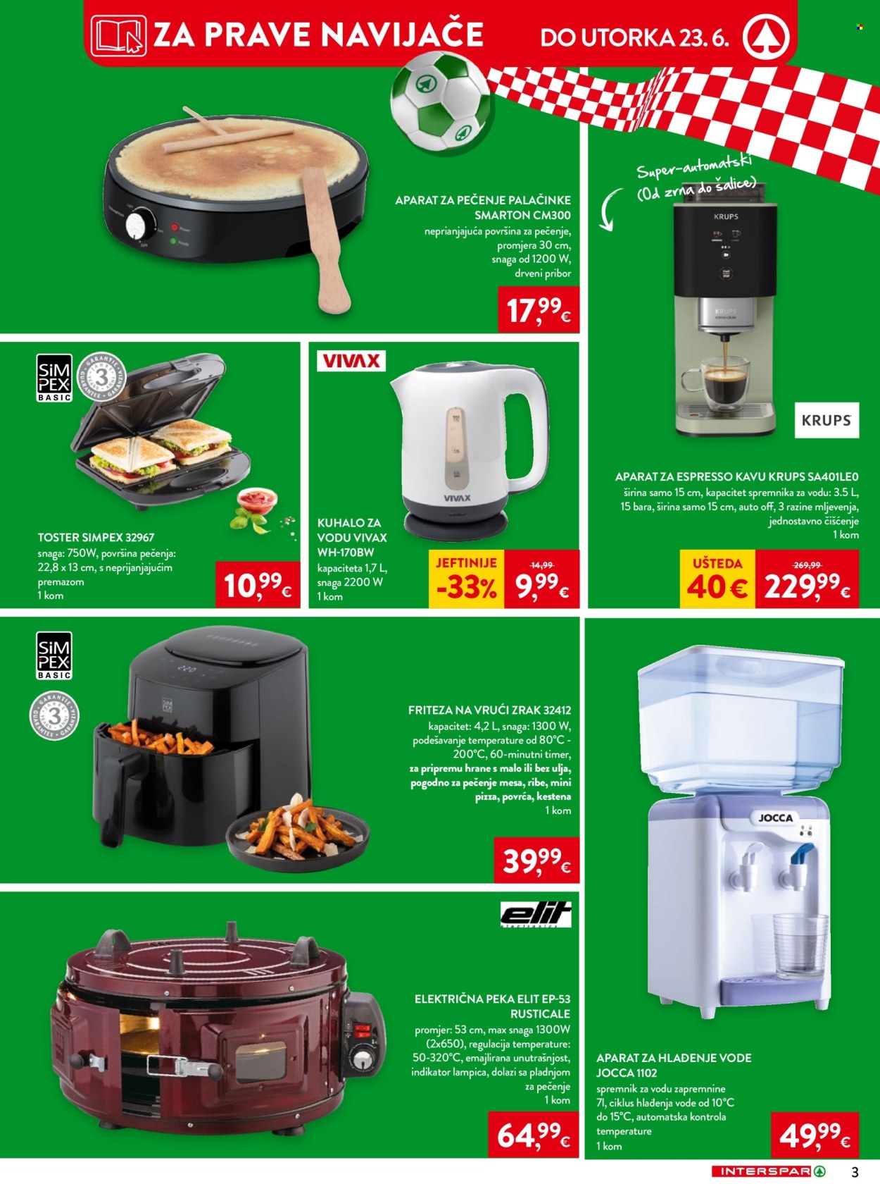 INTERSPAR katalog - 10.06.2026. - 23.06.2026. Stranica 9