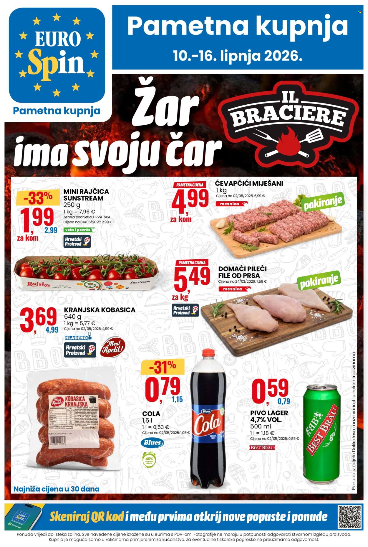 Eurospin katalog - 10.06.2026. - 16.06.2026. Stranica 1