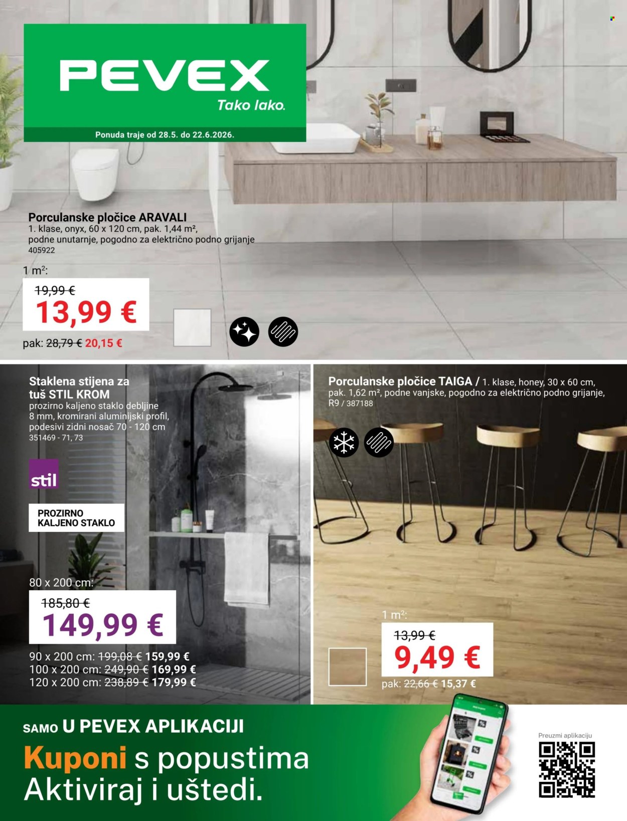 Pevex katalog - 28.04.2026. - 22.06.2026. Stranica 1