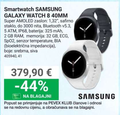 Smartwatch SAMSUNG GALAXY WATCH 8 40MM