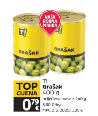 T! Grašak