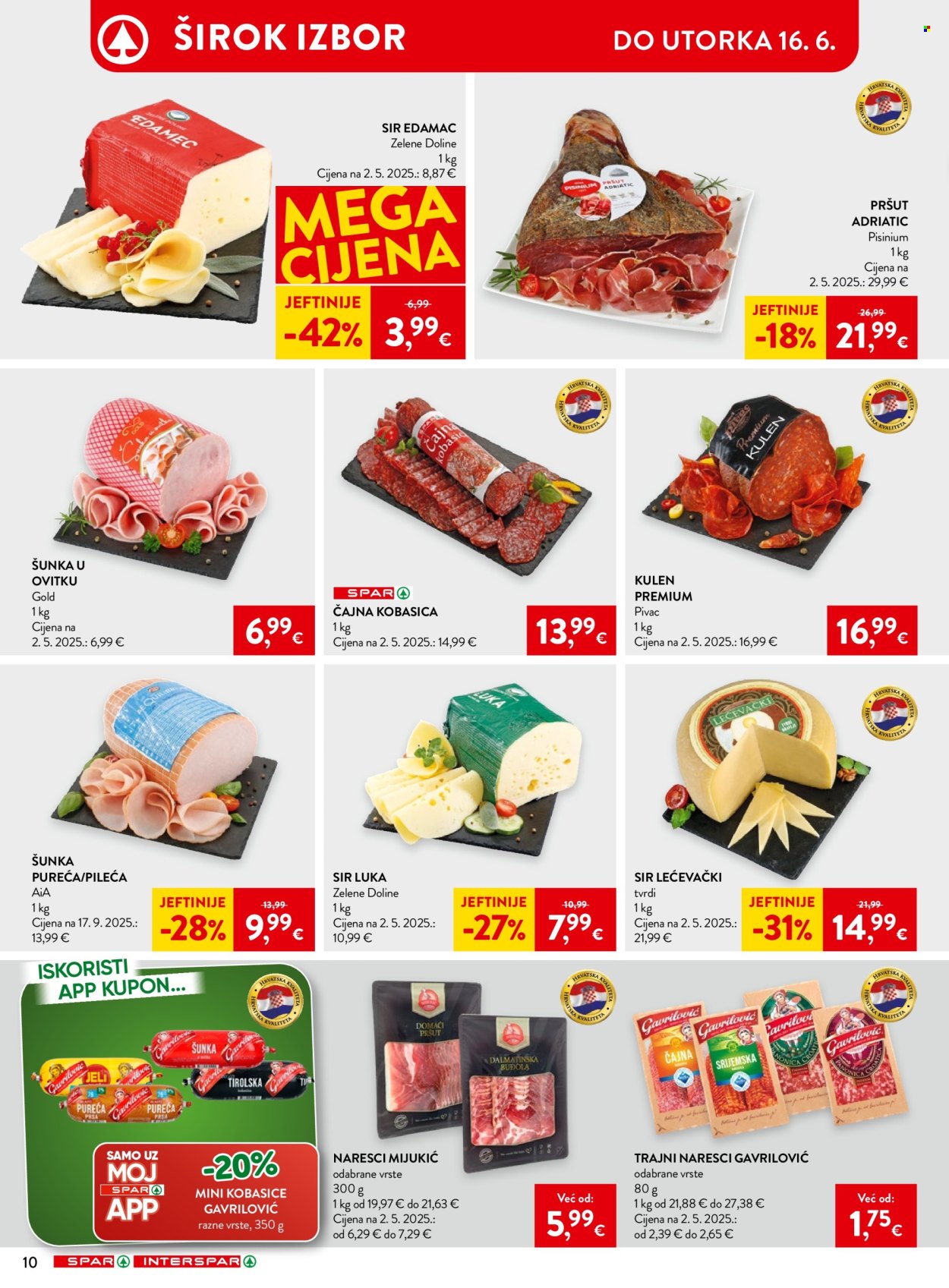 INTERSPAR katalog - 10.06.2026. - 16.06.2026. Stranica 17