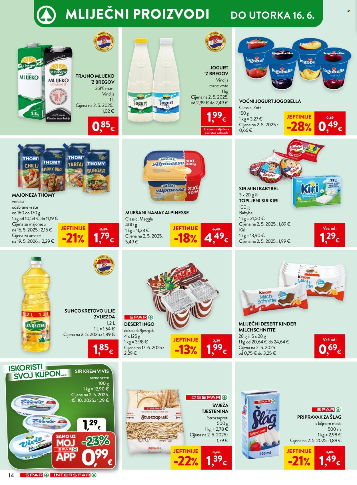 INTERSPAR katalog - 10.06.2026. - 16.06.2026. Stranica 25