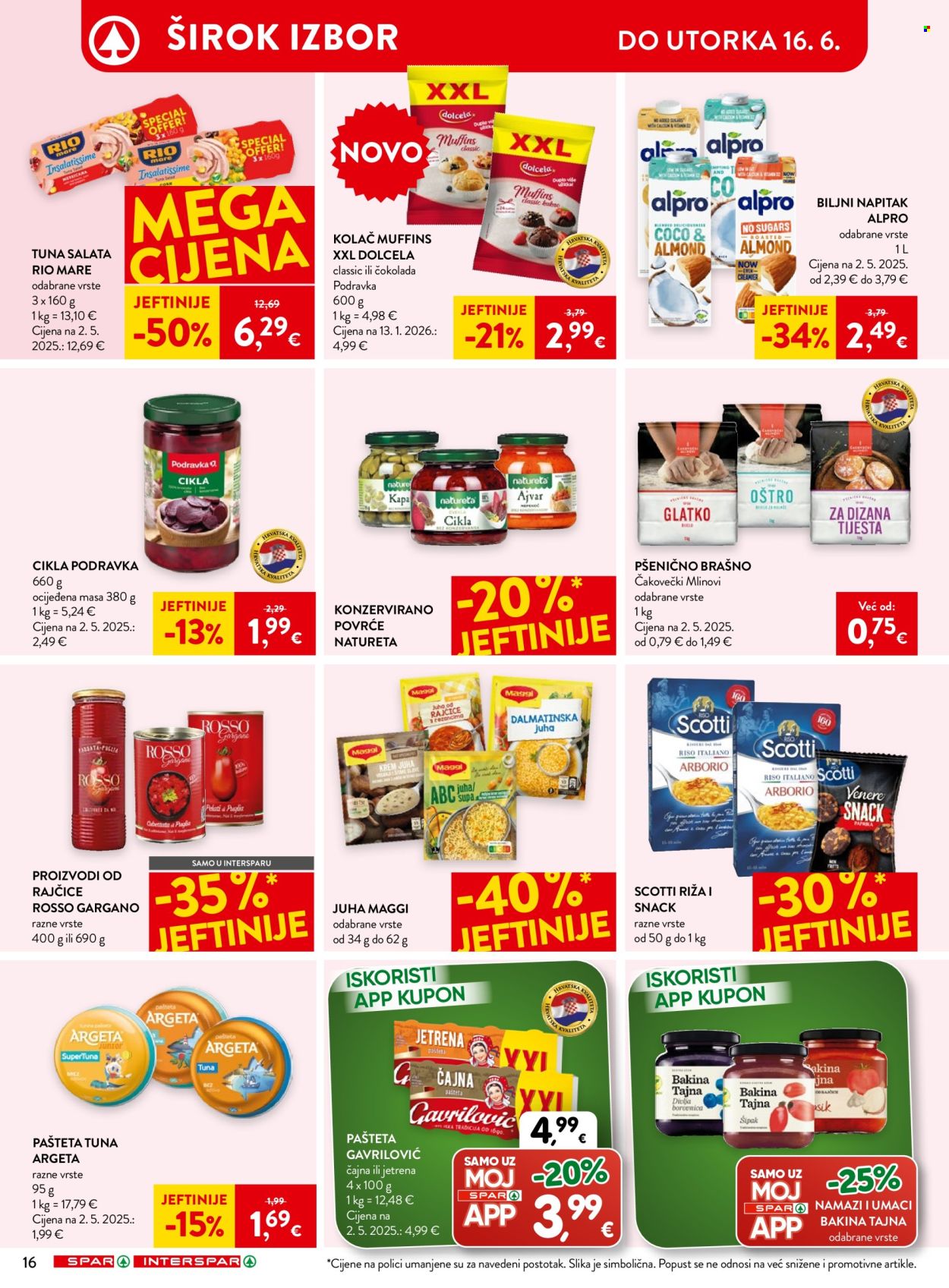 INTERSPAR katalog - 10.06.2026. - 16.06.2026. Stranica 28