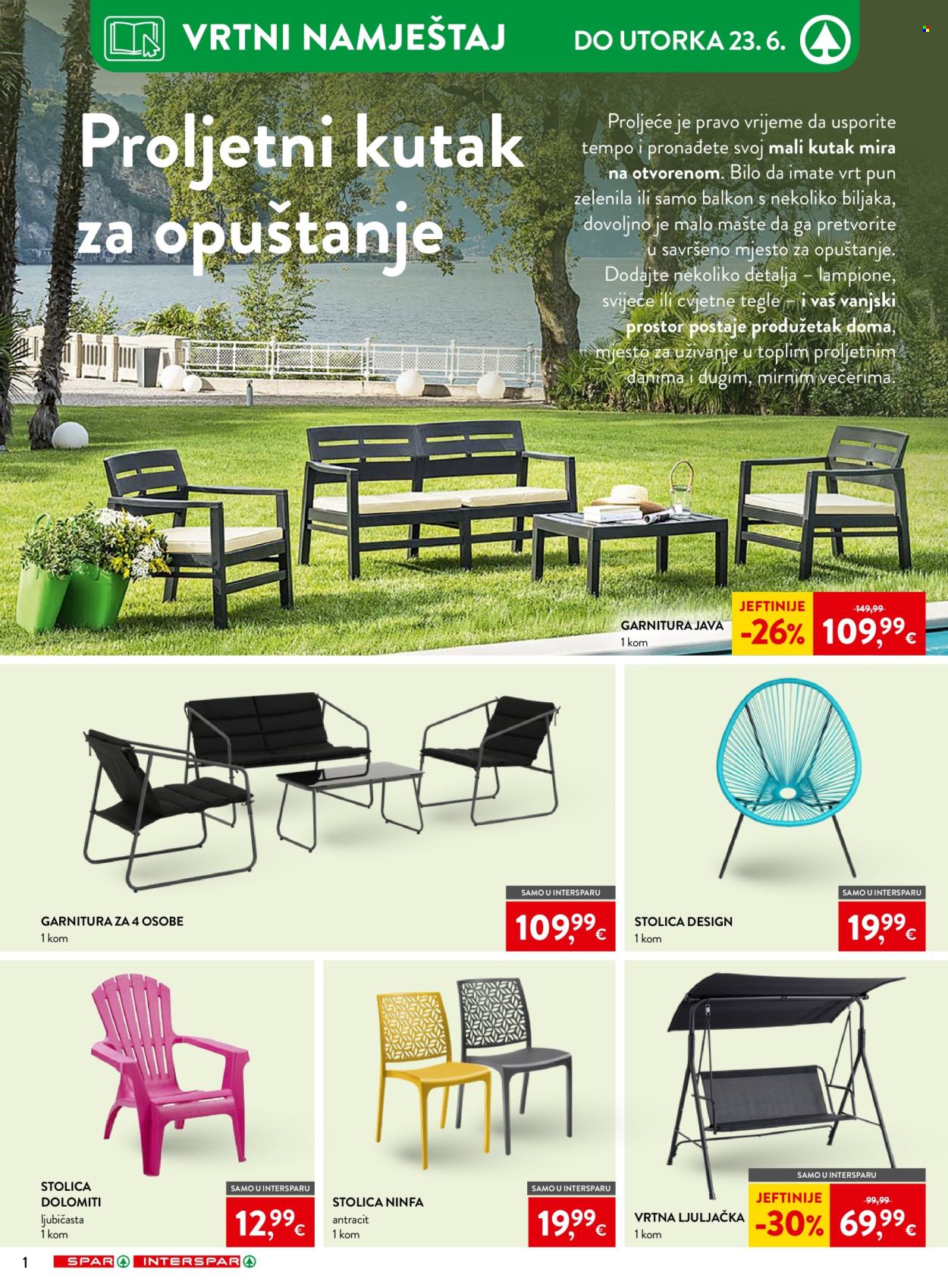 INTERSPAR katalog - 10.06.2026. - 16.06.2026. Stranica 34