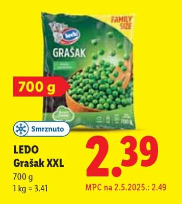 Ledo Grašak XXL