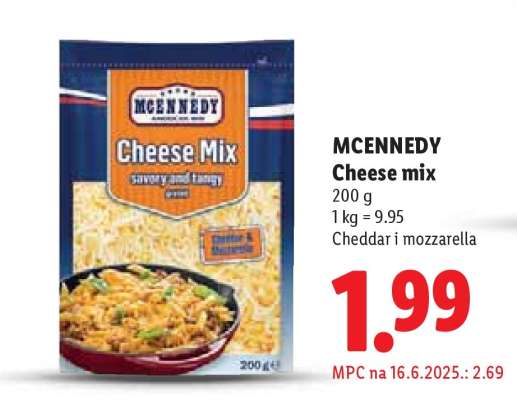 MCENNEDY Cheese mix