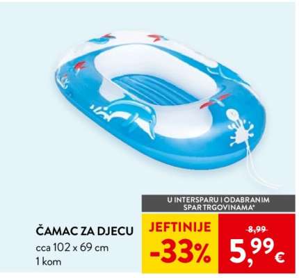 Čamac za djecu