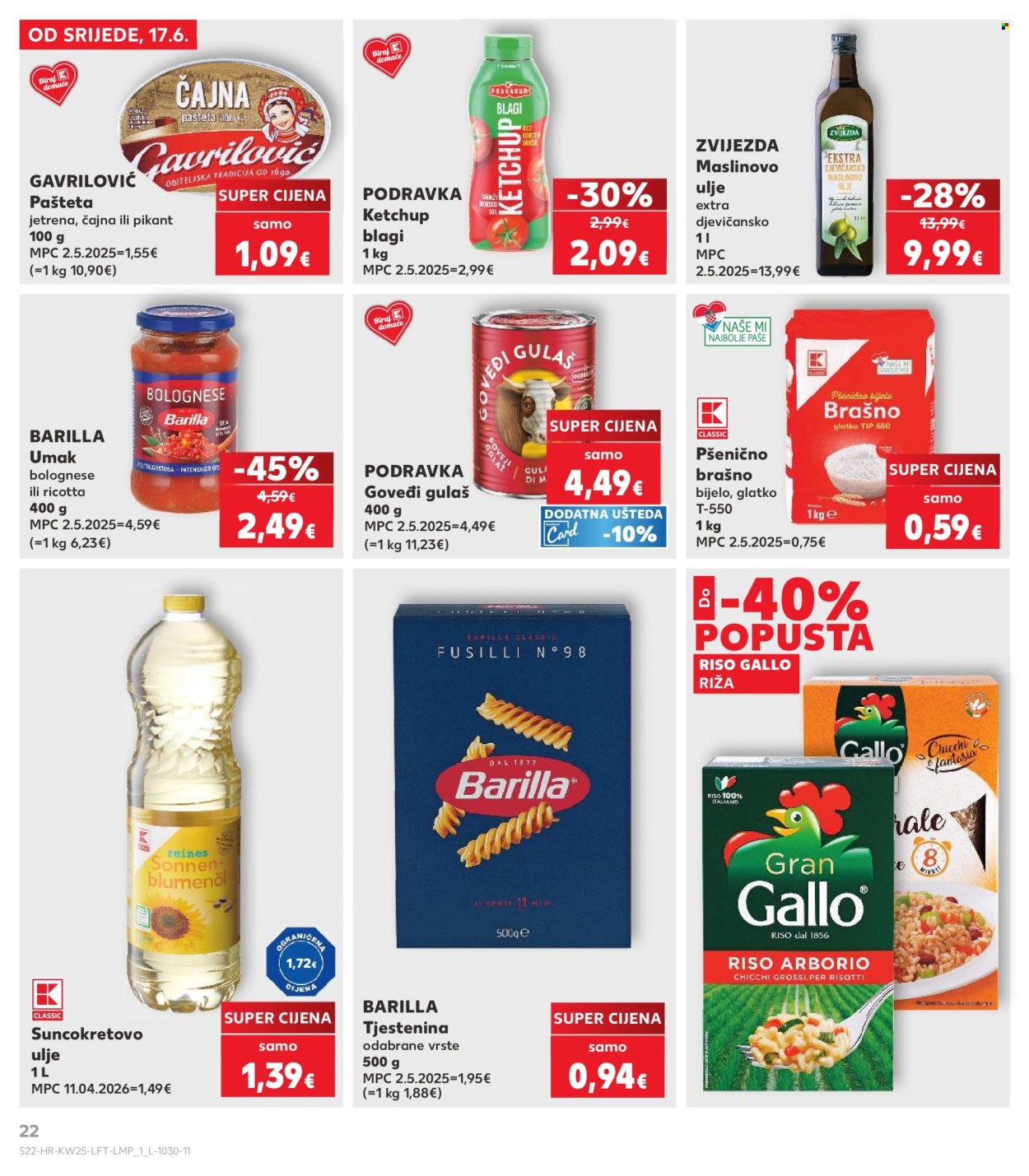 Kaufland katalog - 17.06.2026. - 23.06.2026. Stranica 22