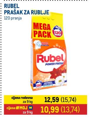 RUBEL PRAŠAK ZA RUBLJE