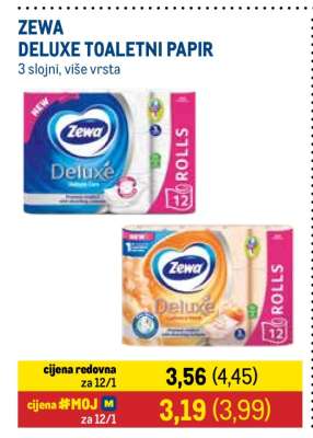 ZEWA DELUXE TOALETNI PAPIR