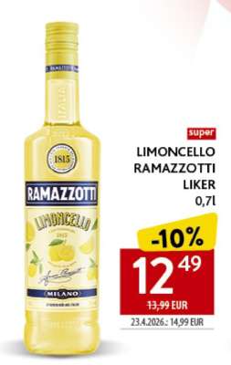 LIMONCELLO RAMAZZOTTI LIKER 0,7l