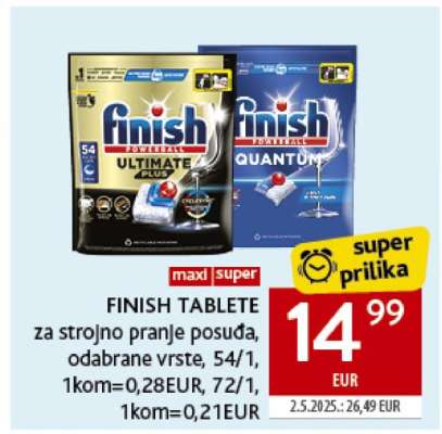 Finish tablete*