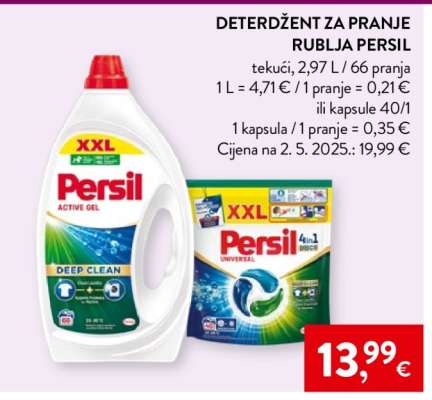 Deterdžent za pranje rublja Persil