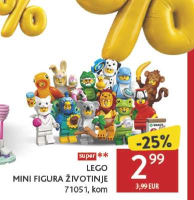 LEGO MINI FIGURA ŽIVOTINJE