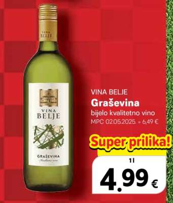 VINA BELJE Graševina