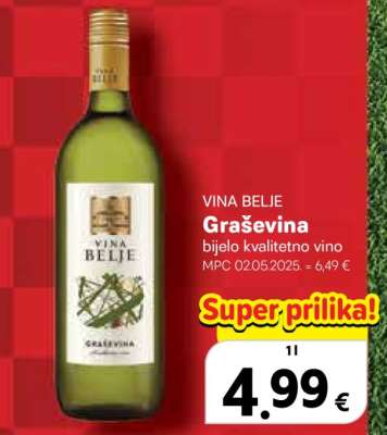 VINA BELJE Graševina
