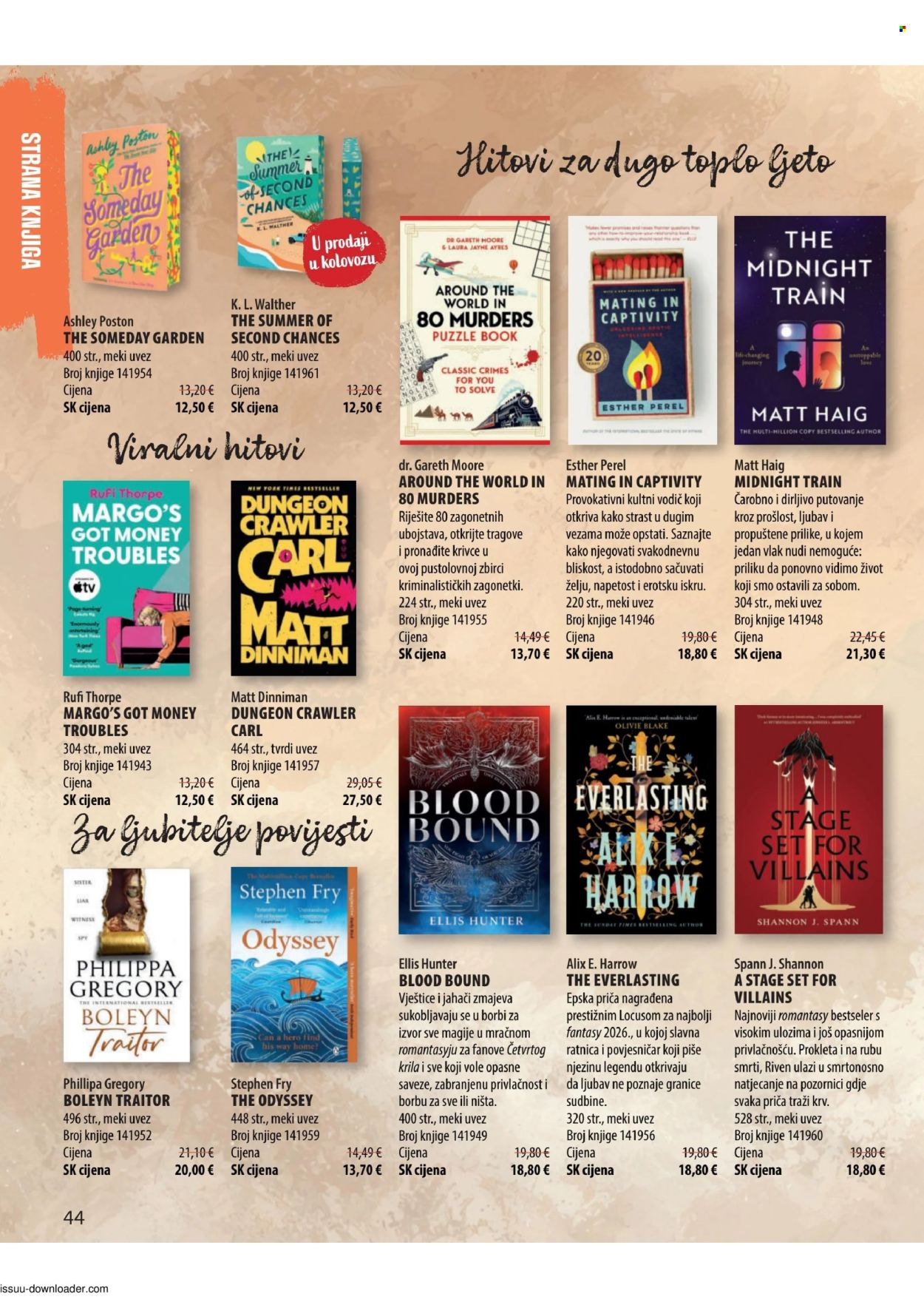 Svijet knjige katalog - 24.06.2026. - 30.09.2026. Stranica 44