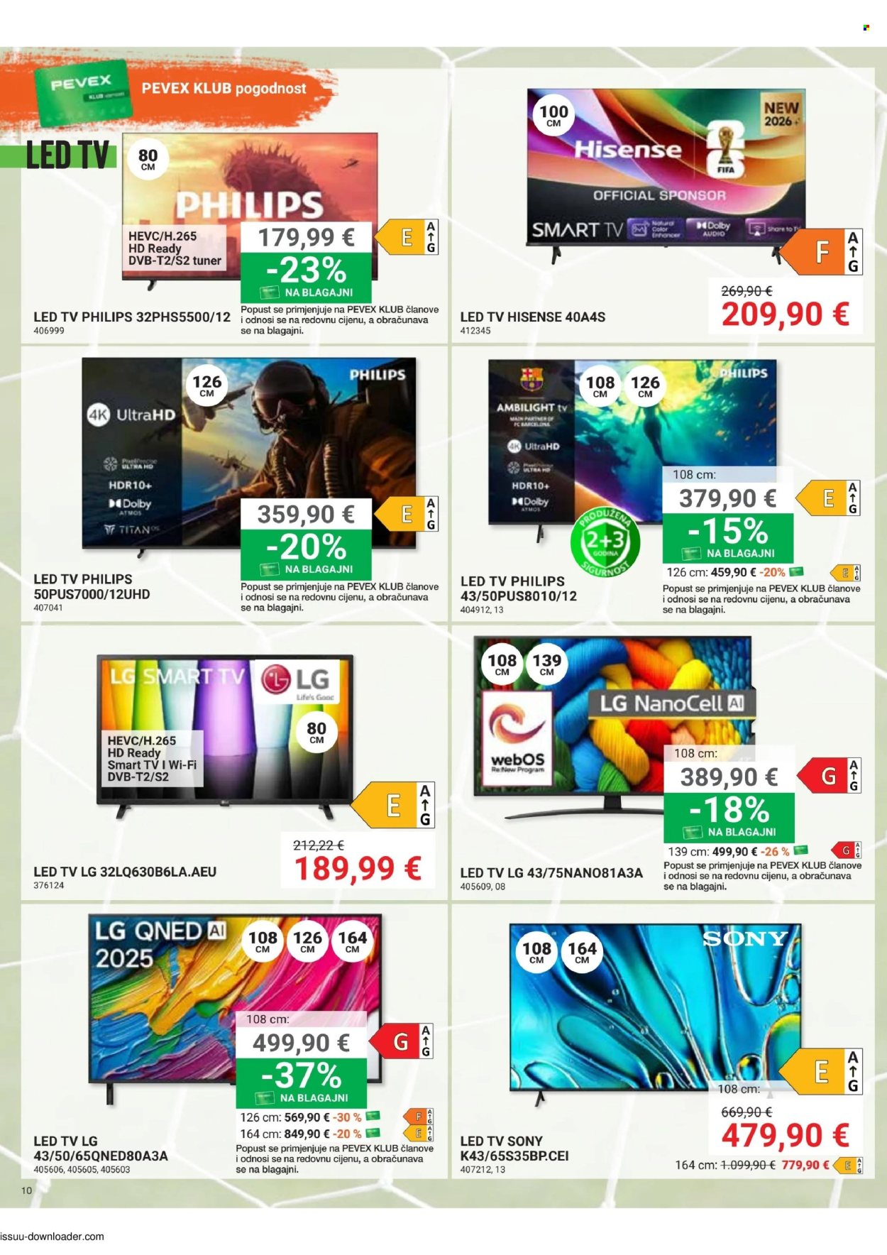 Pevex katalog - 25.06.2026. - 20.07.2026. Stranica 10