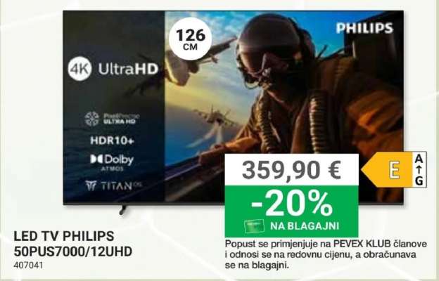 LED TV PHILIPS 50PUS7000/12UHD