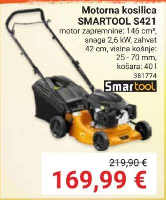 Motorna kosilica SMARTOOL S421