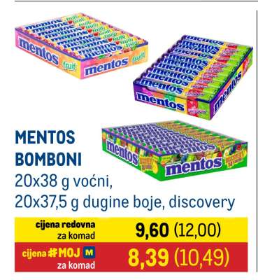 MENTOS BOMBONI