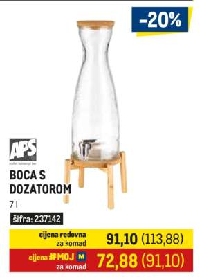BOCA S DOZATOROM
