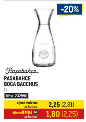 PASABAHCE BOCA BACCHUS