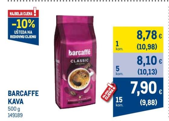 BARCAFFE Kava