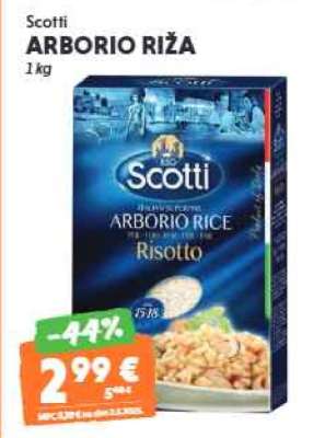SCOTTI Arborio Ríža