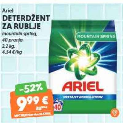 ARIEL Deterdžent za rublje