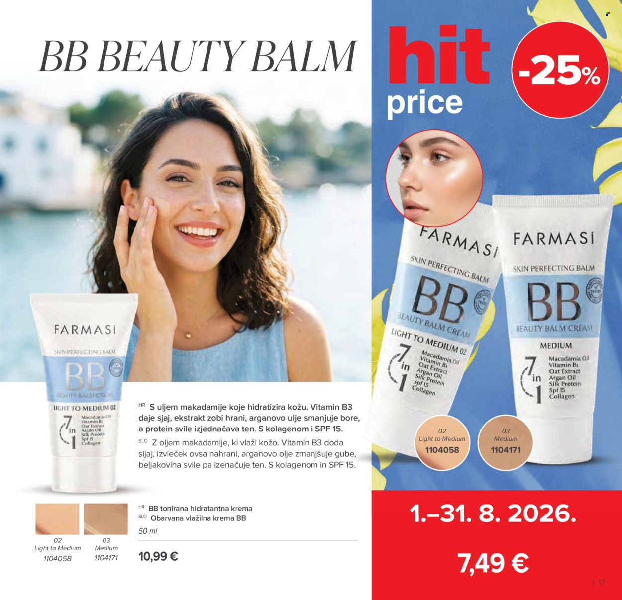Farmasi katalog - 01.07.2026. - 31.08.2026. Stranica 17