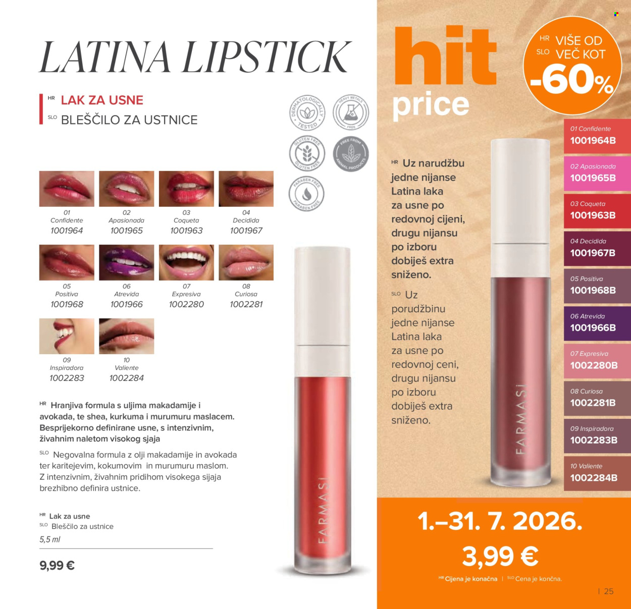 Farmasi katalog - 01.07.2026. - 31.08.2026. Stranica 25