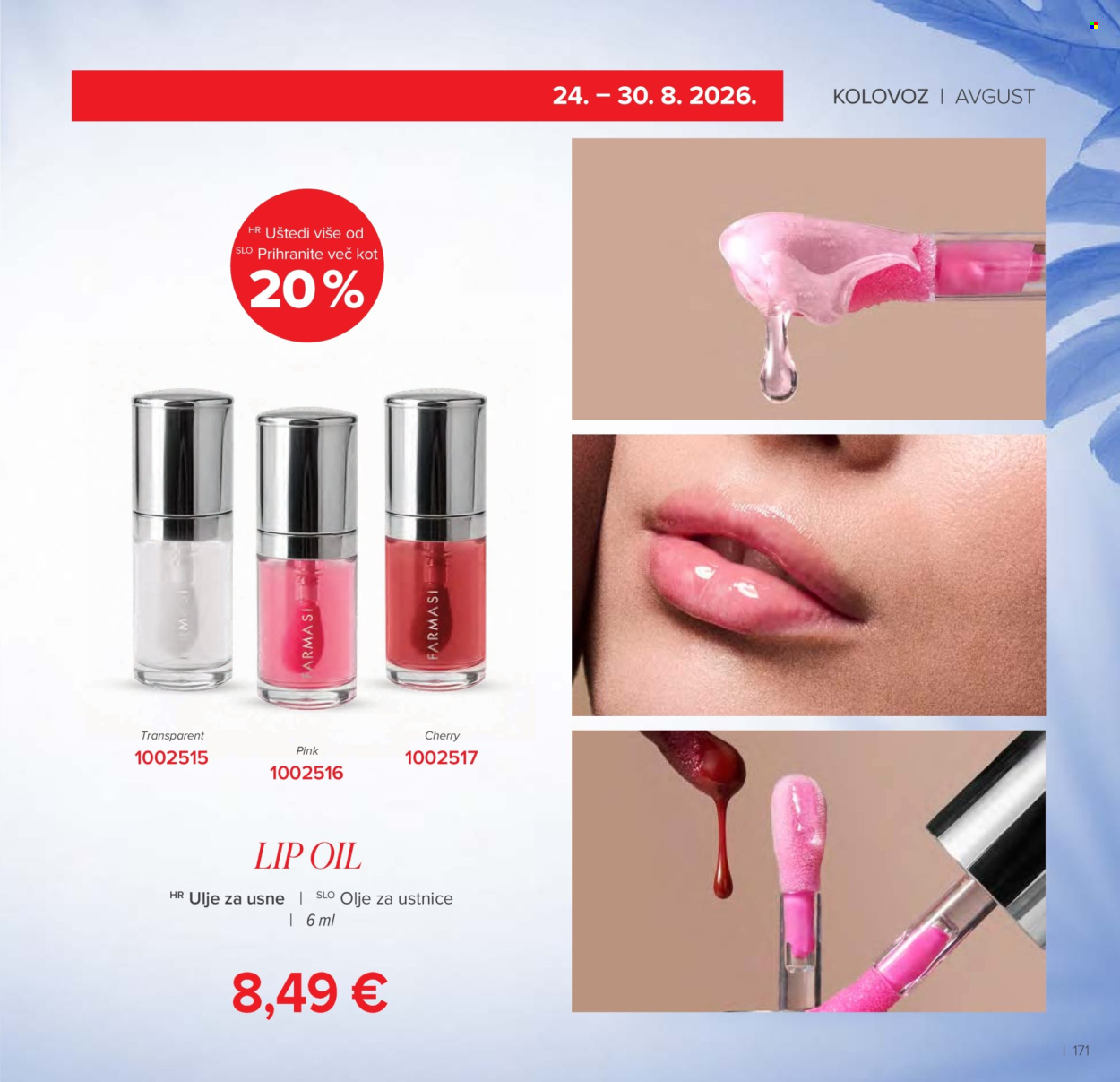 Farmasi katalog - 01.07.2026. - 31.08.2026. Stranica 171