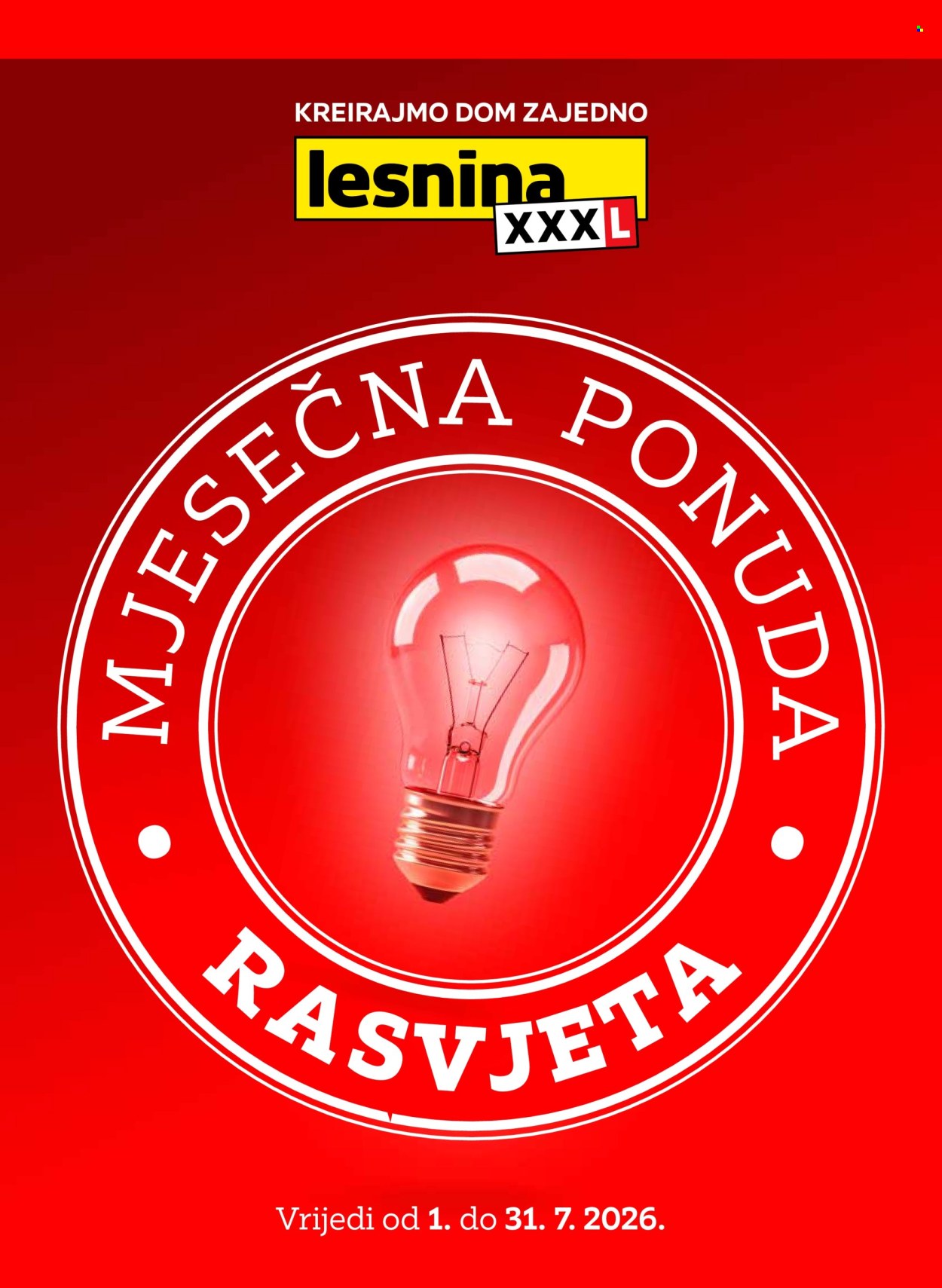 Lesnina katalog - 01.07.2026. - 31.07.2026. Stranica 1