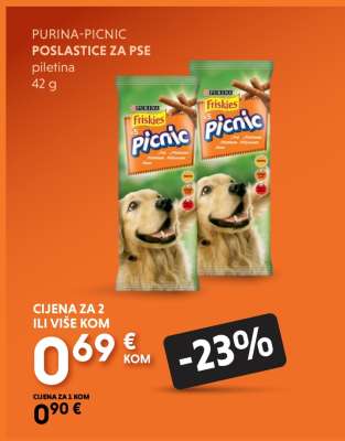PURINA PICNIC POSLASTICE ZA PSE