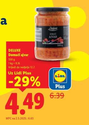 DELUXE Domaći ajvar