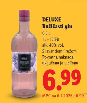 DELUXE Ružičasti gin