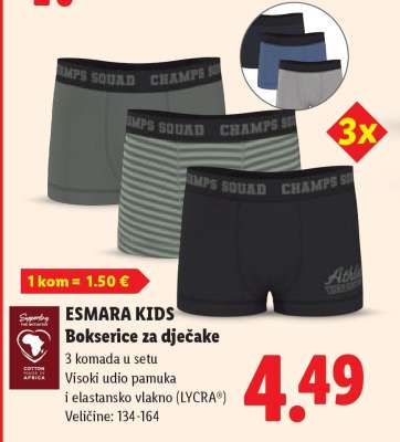 ESMARA KIDS Bokserice za dječake