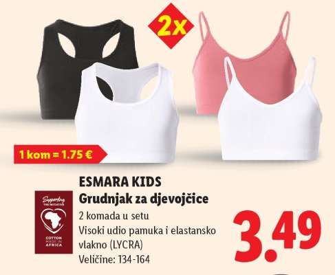 ESMARA KIDS Grudnjak za djevojčice