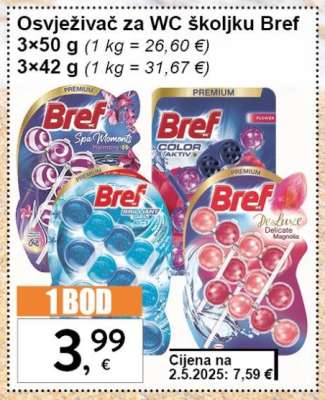 Osvježivač za Wc školjku Bref