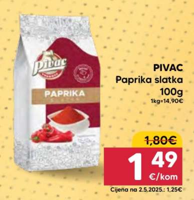 PIVAC Paprika slatka